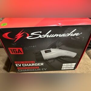 NIB- Schumacher 16A EV Charger Level 1 and Level 2